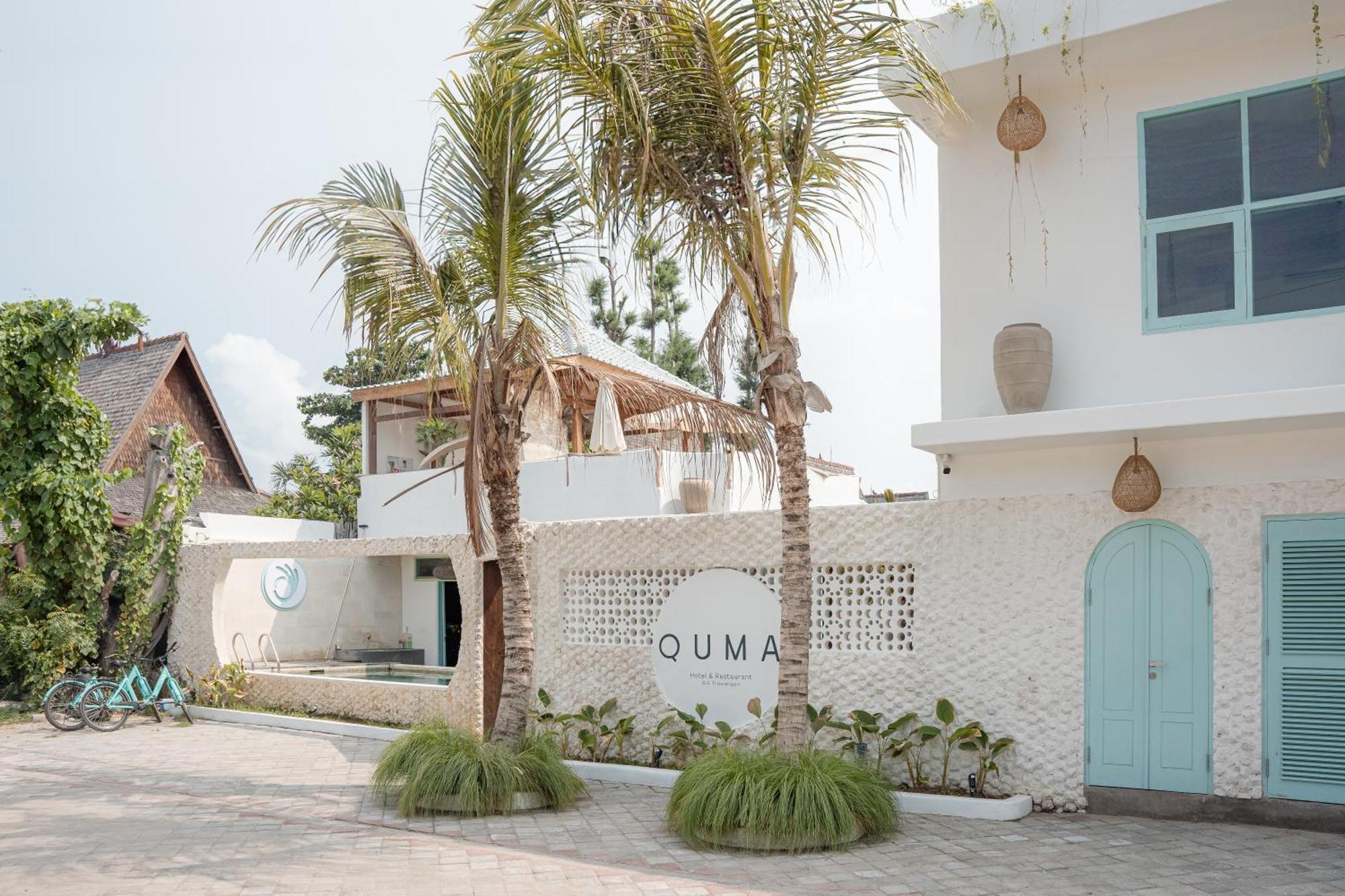Quma Hotel Gili Trawangan Exteriör bild